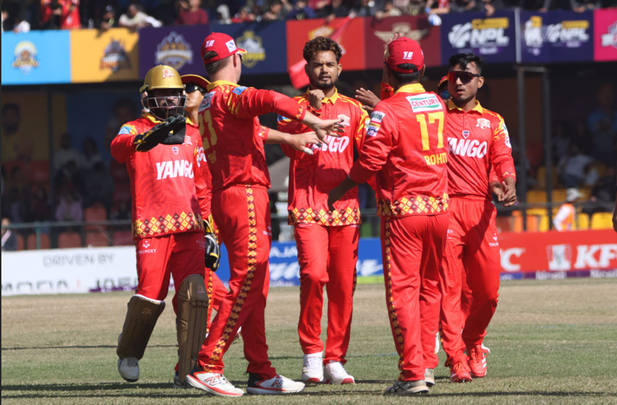 एनपीएल : पोखरा ३ विकेटले पराजित, प्लेअफमा पुग्ने लुम्बिनीको सम्भावना कायमै