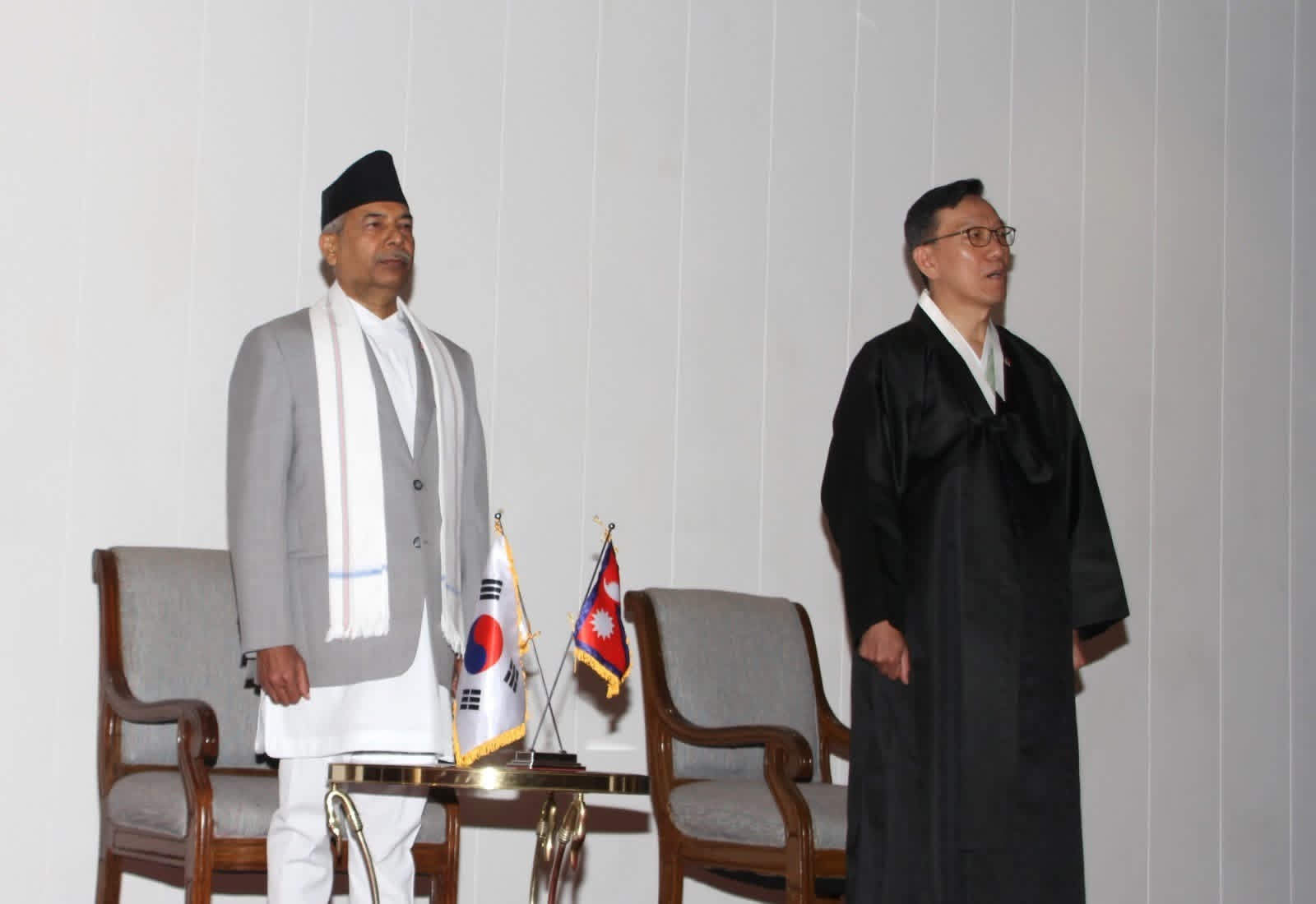 उपराष्ट्रपति यादव स्वागत समारोहमा