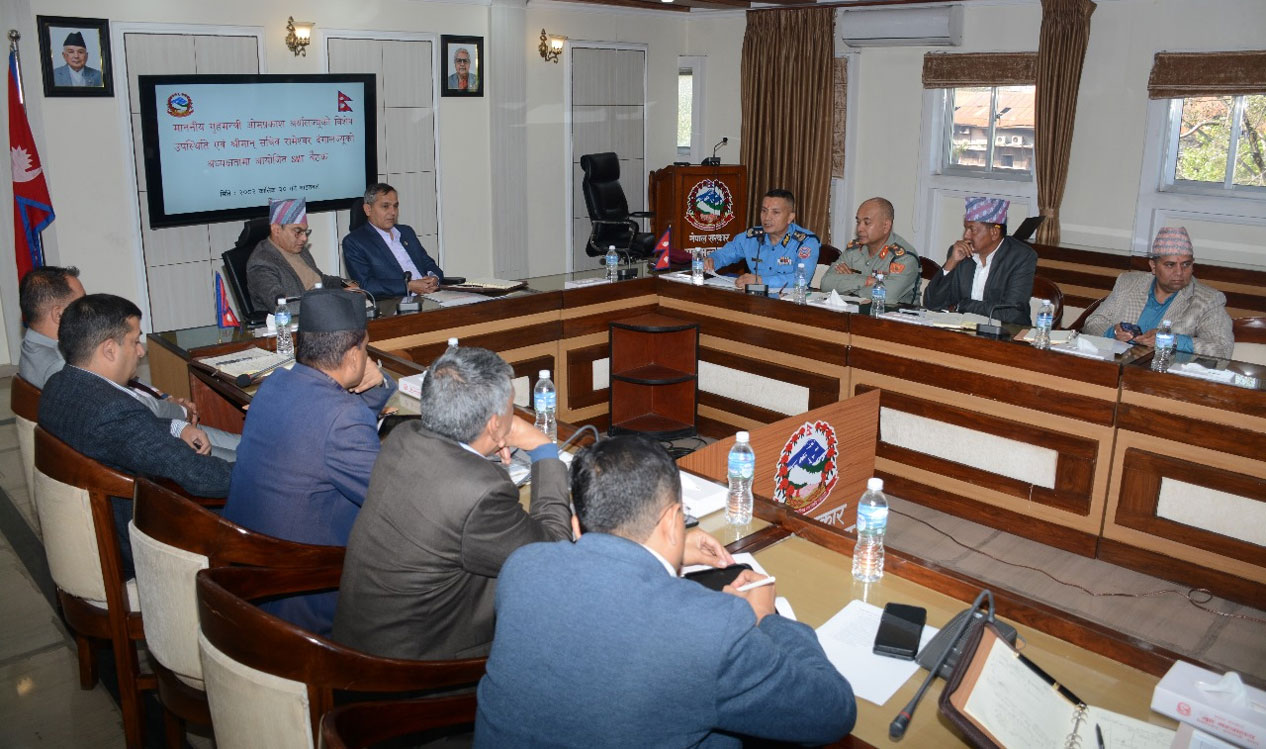 गृहमन्त्रीको निर्देशन-नयाँ पुस्ताको भावनाअनुरुप काम गर्नू