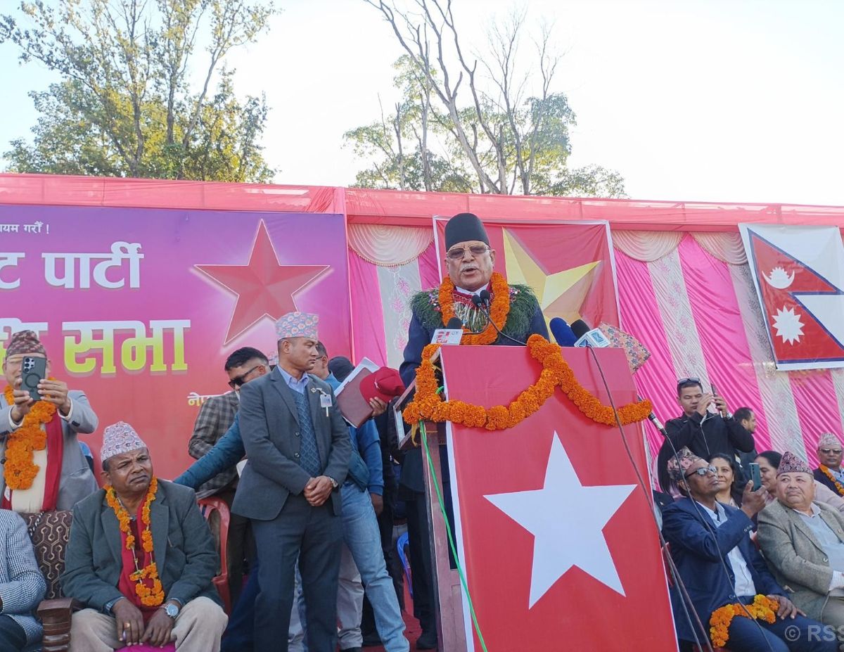 सङ्कट समाधानका लागि एउटै मोर्चा आवश्यक छः संयोजक दाहाल