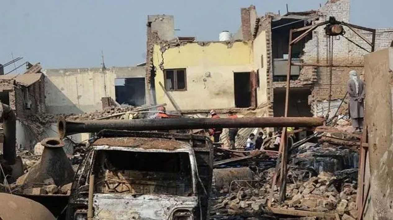 पाकिस्तानको फैसलाबादमा कारखाना विस्फोट : मृतकको संख्या २० पुग्यो