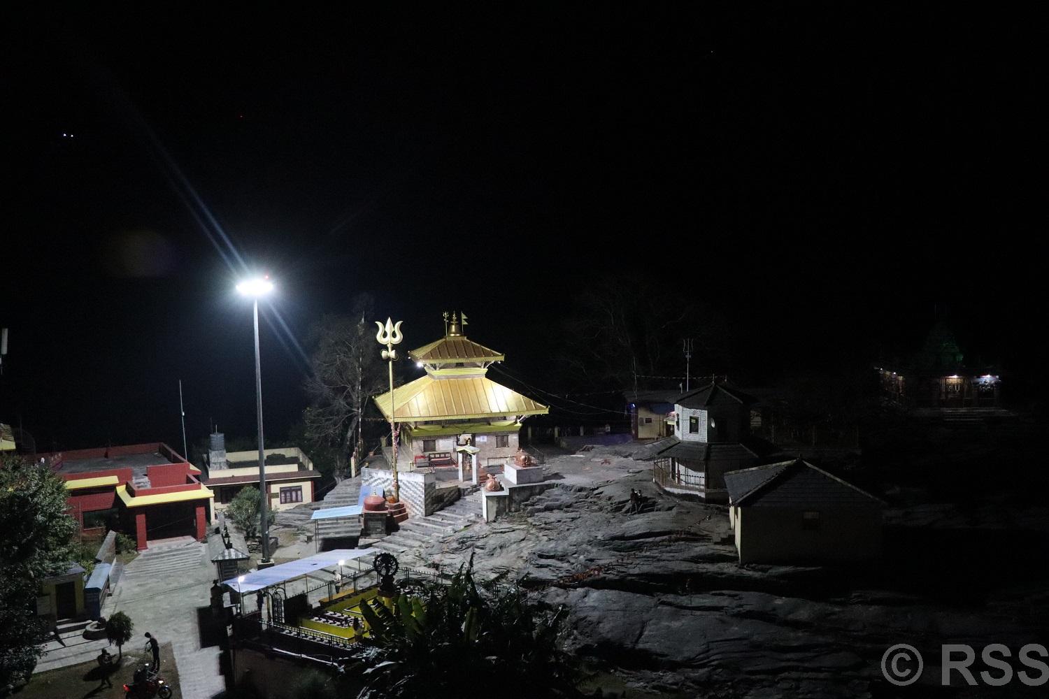 भेटी परिचालन गरेर गलेश्वरलाई उज्यालो बनाइयो