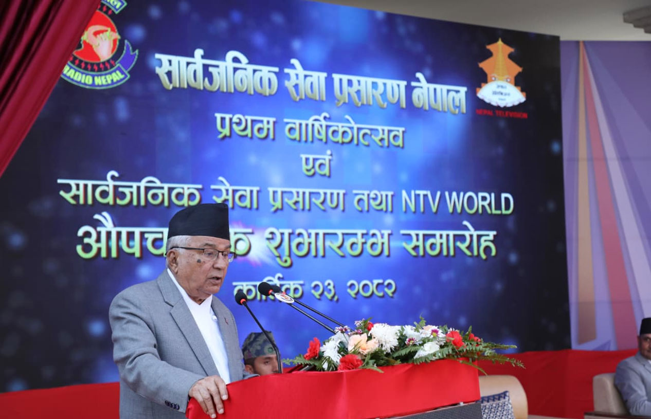 लोकतन्त्रलाई उन्नत बनाउन निर्वाचन सफल पारौँ : राष्ट्रपति पौडेल