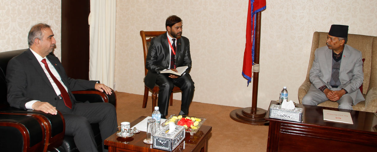 उपराष्ट्रपतिसँग यूएईका राजदूतको भेट‚ के भयो कुराकानी?