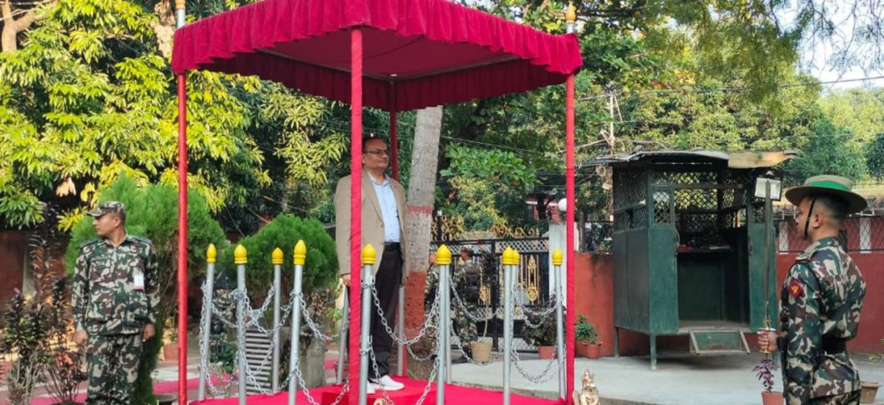 मधेसका प्रदेश प्रमुखले गरे पदभार ग्रहण