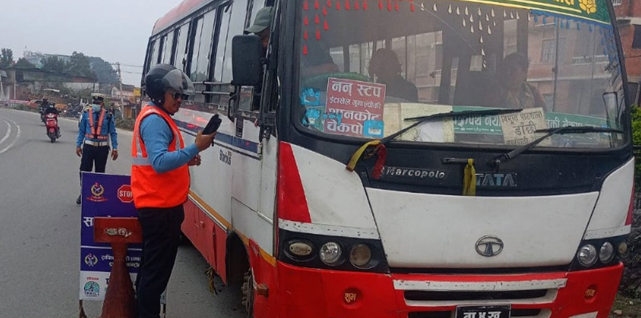 जथाभावि राखिएका बस नियन्त्रणमा