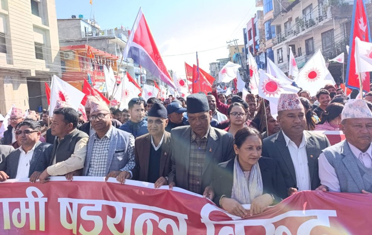 जनसभाका लागि जिल्ला-जिल्ला पुगे एमालेका केन्द्रीय नेता