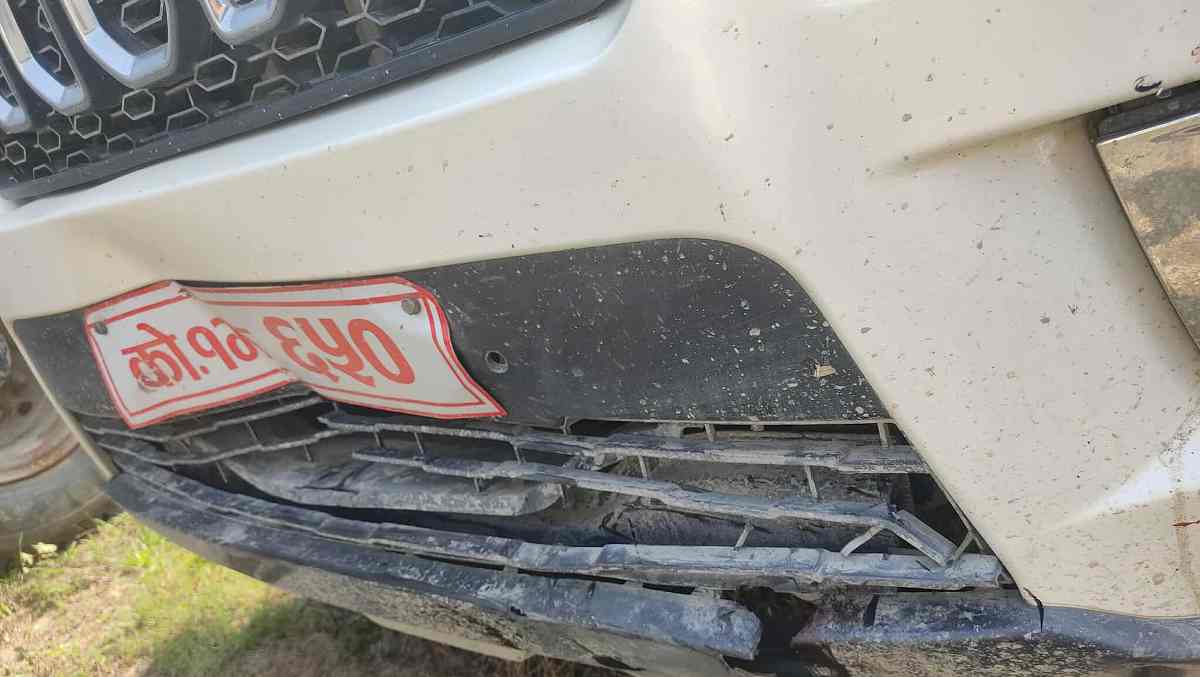 सांसद चढ्ने सरकारी गाडीको ठक्करबाट मोरङमा एक जनाको मृत्यु