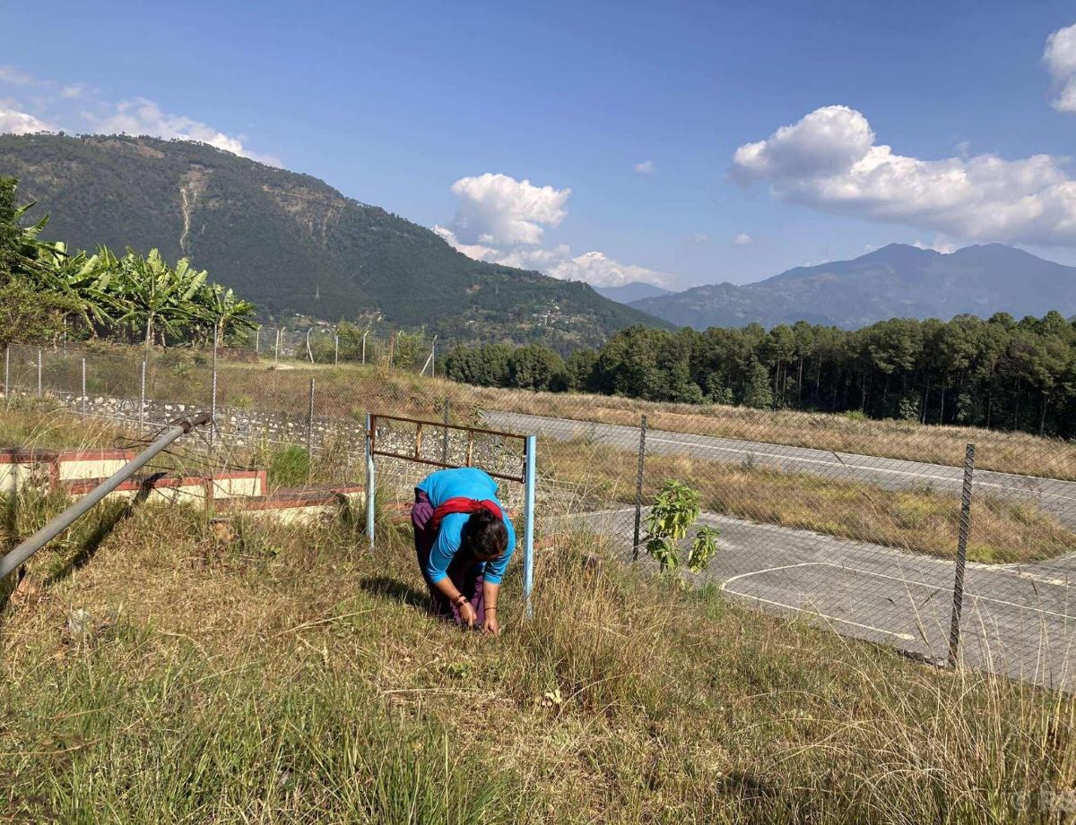 एउटा कर्मचारीको भरमा बलेवा विमानस्थल