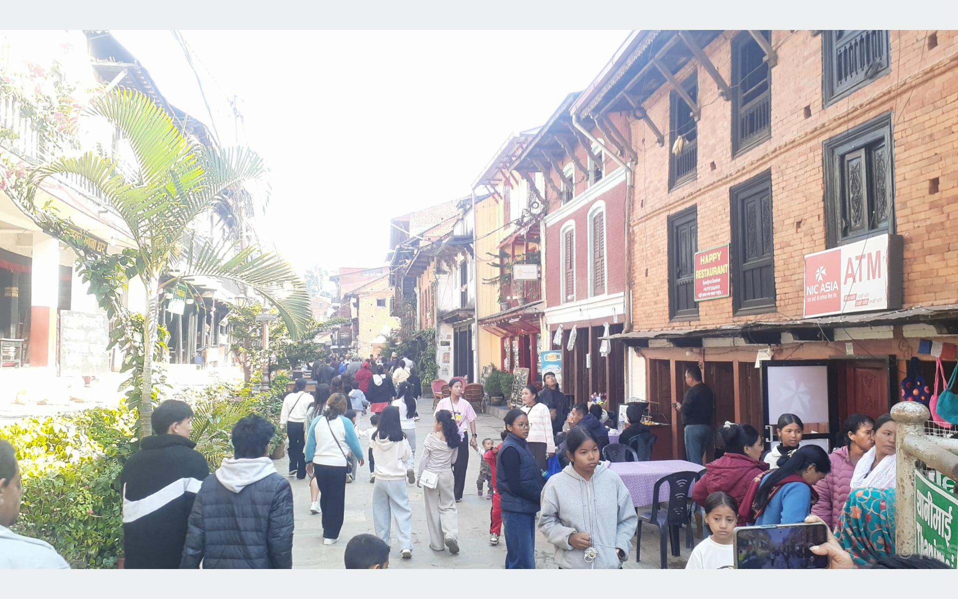 बन्दीपुर भ्रमण वर्षमा साढे छ लाख पर्यटक भित्रिए