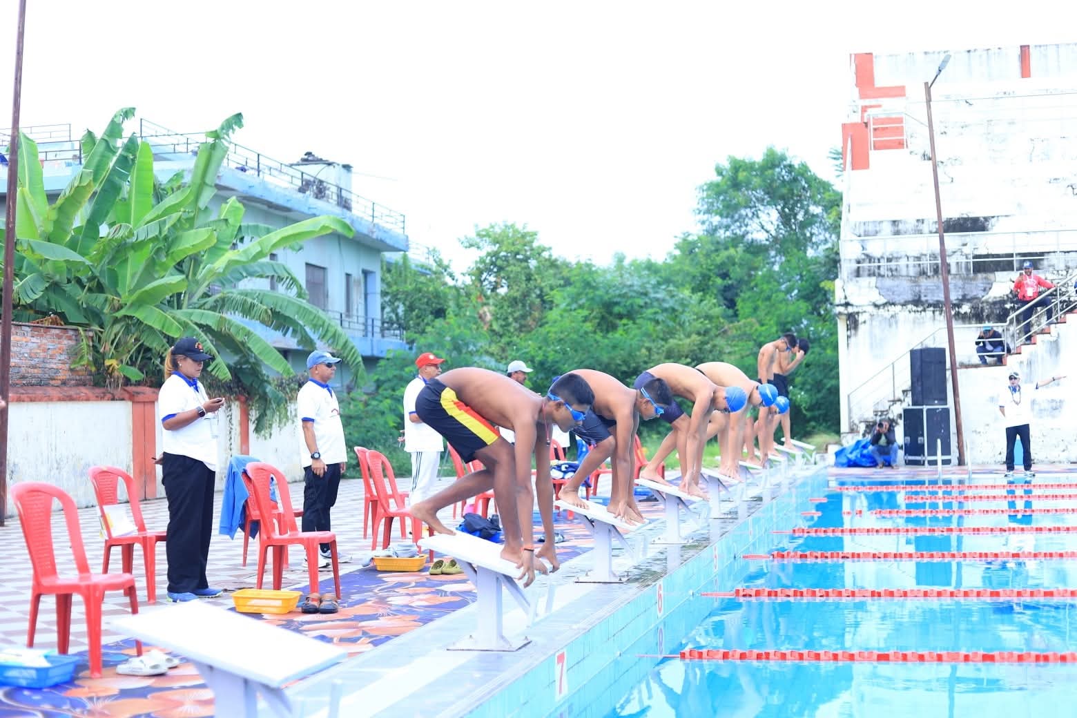 राष्ट्रिय पौडी : सगरमाथा स्वीमिङ क्लबको ३१ पदकसहित अग्रता, दोस्रो दिन २६ इभेन्ट हुँदै