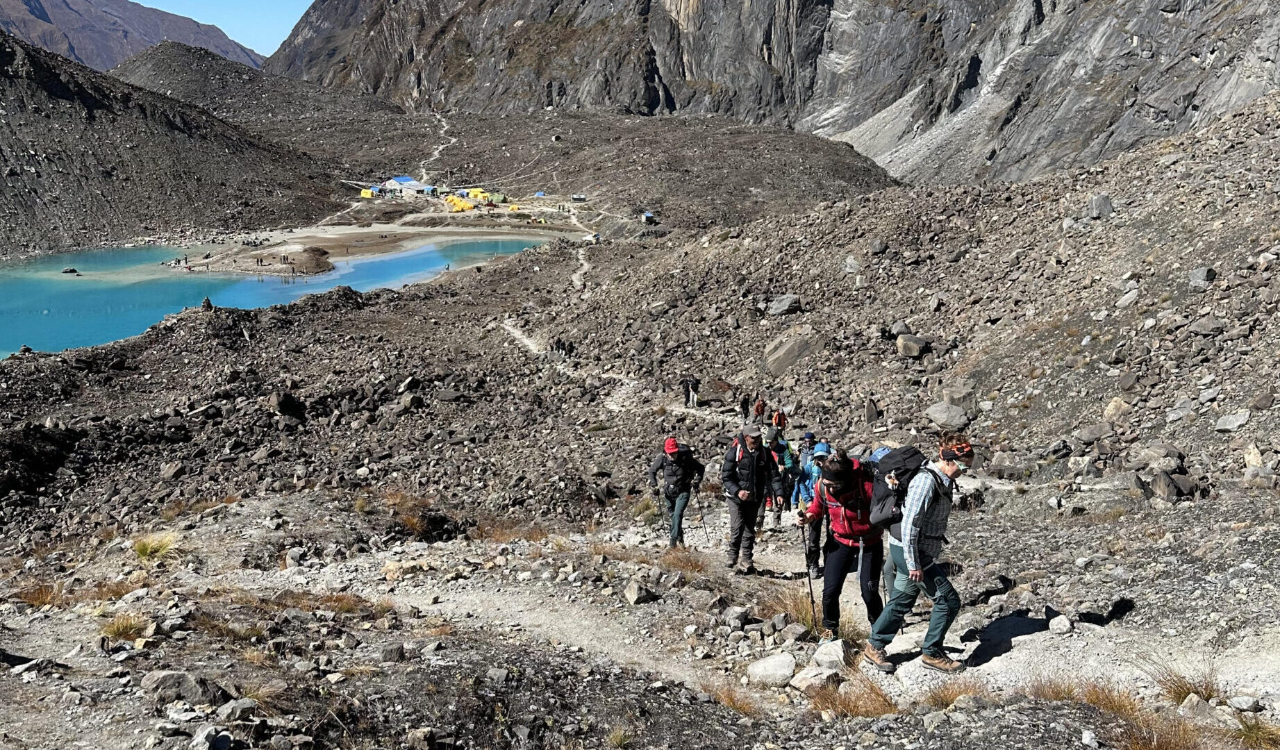 पदमार्ग निर्माण भएपछि अन्नपूर्ण आधार शिविर पुग्ने पर्यटकको चाप बढ्यो