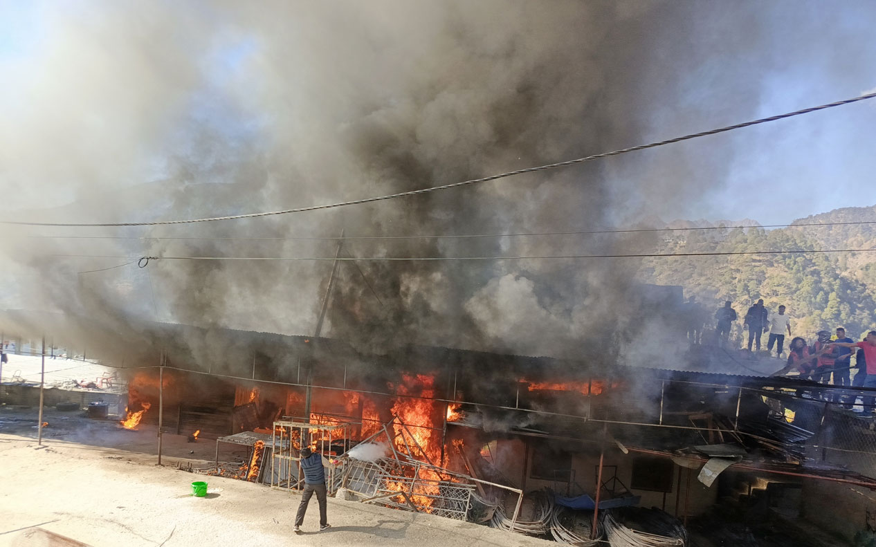 मार्तडीमा आगलागी, कति भयो क्षति?