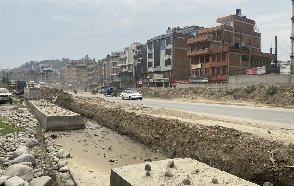 अरनिको राजमार्गः साँगा–धुलिखेल सडक स्तरोन्ती तीब्र