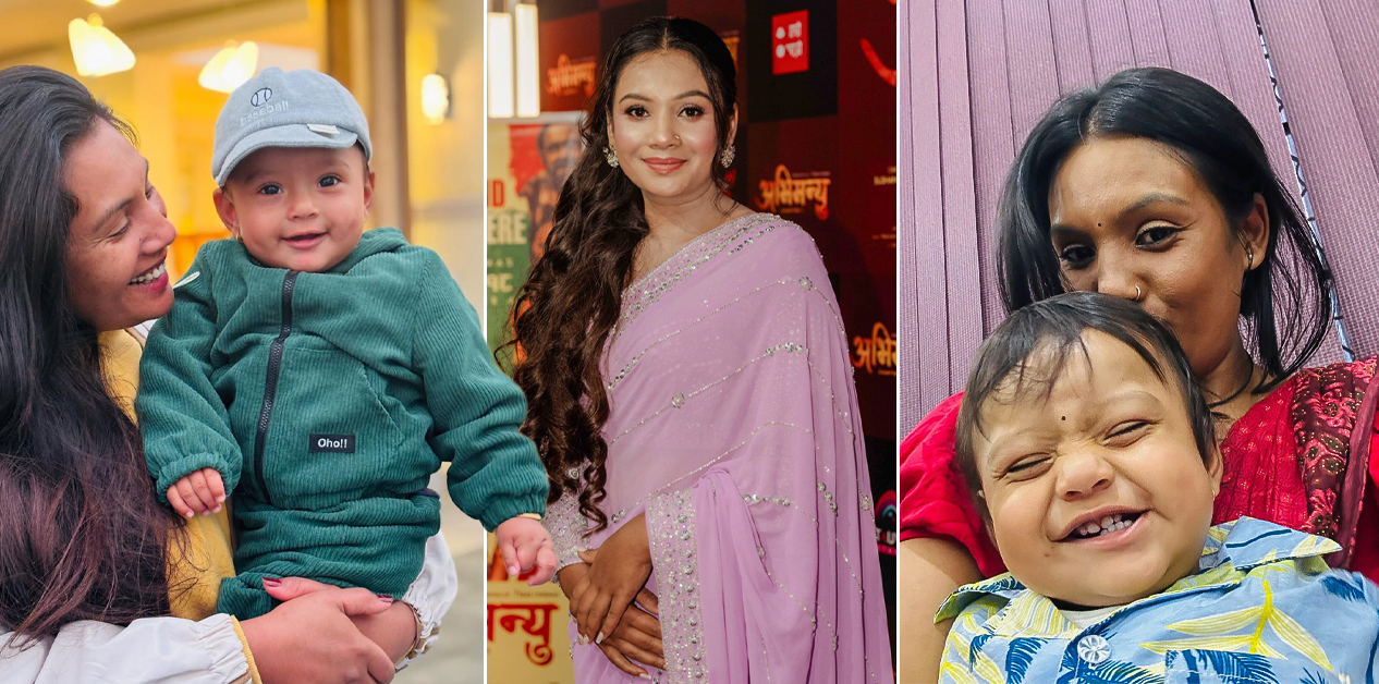 दुधे छोरा लिएर ‘अभिमन्यु’ सकाएकी लक्ष्मी