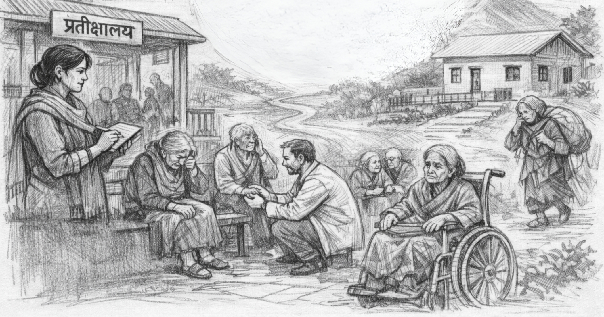 प्रतीक्षालयमा बाँचेको जीवन