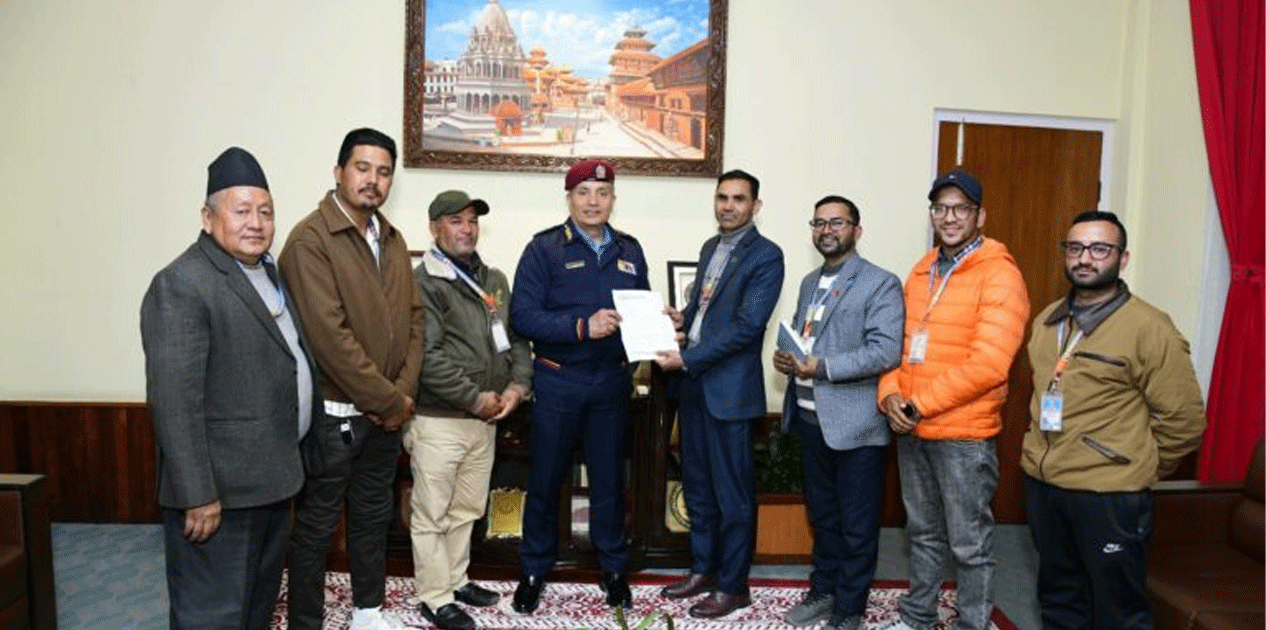 ठगी तथा मानव तस्करी नियन्त्रण गर्न आइजिपी कार्कीलाई १४ बुँदे ध्यानाकर्षण पत्र