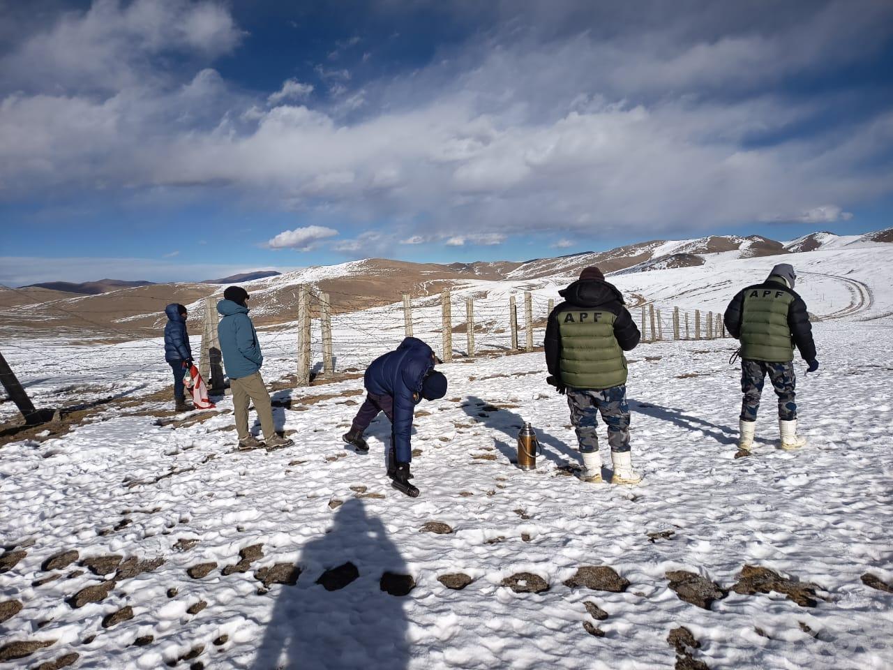 कोरलास्थित सीमाक्षेत्रमा संयुक्त गस्ती