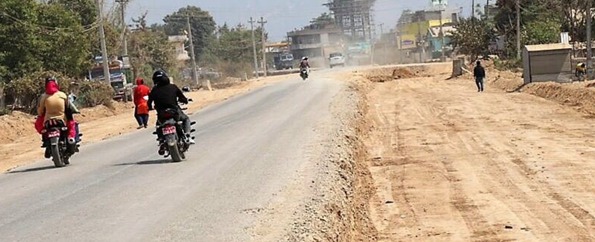 घोराही–तुलसीपुर चार लेन सडक निर्माणको काम तीव्र