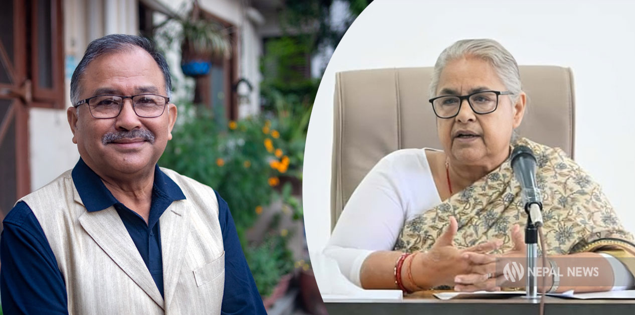 पूर्वप्रधानन्यायाधीश श्रेष्ठ भेट्न उनकै निवास पुगिन् प्रधानमन्त्री