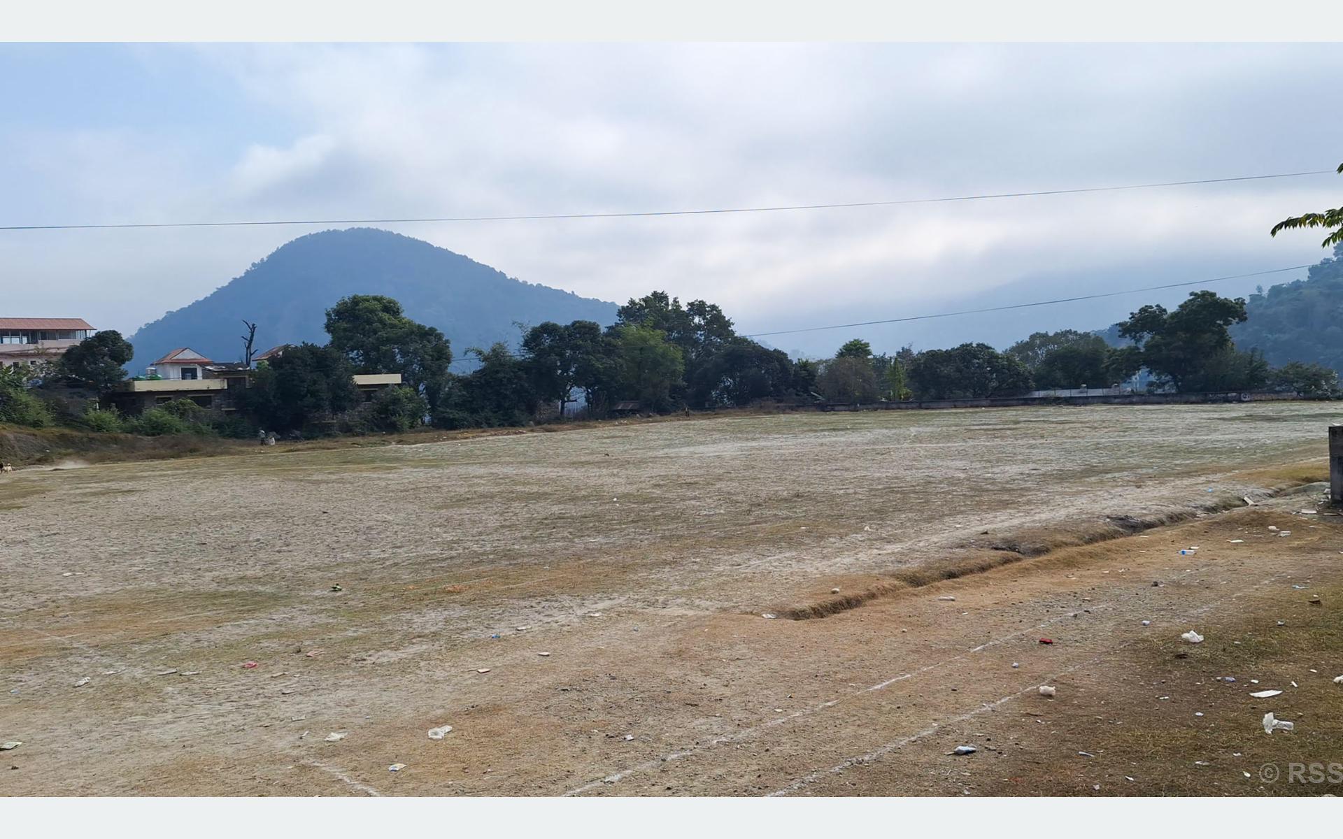 खेलमैदान संरक्षणका लागि दमौलीका युवा एकजुट