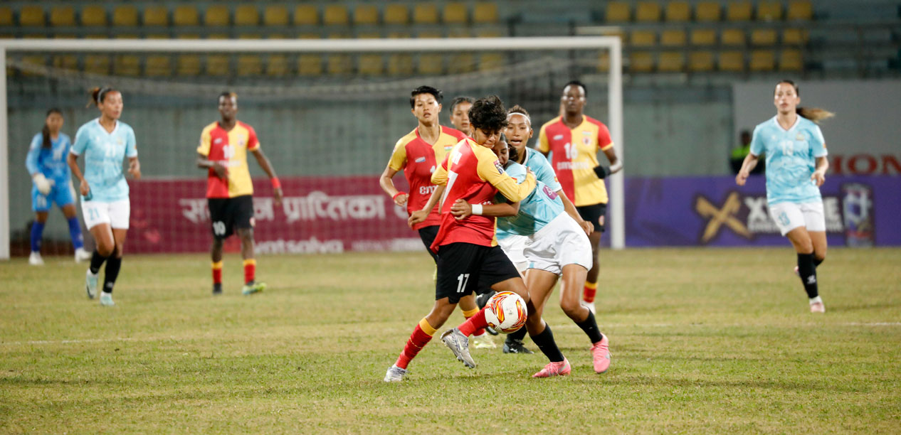 साफ महिला क्लब च्याम्पियनसिप : फाइनलमा एपीएफ