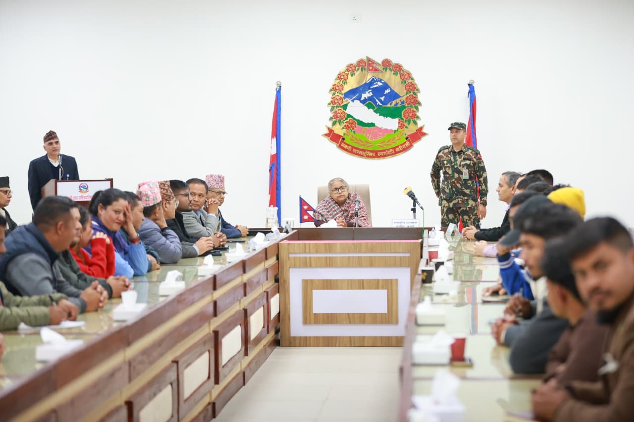 ‘प्रतिनिधिसभासहित हरेक तहका निर्वाचनलाई स्वतन्त्र, निष्पक्ष र शान्तिपूर्ण बनाइने’