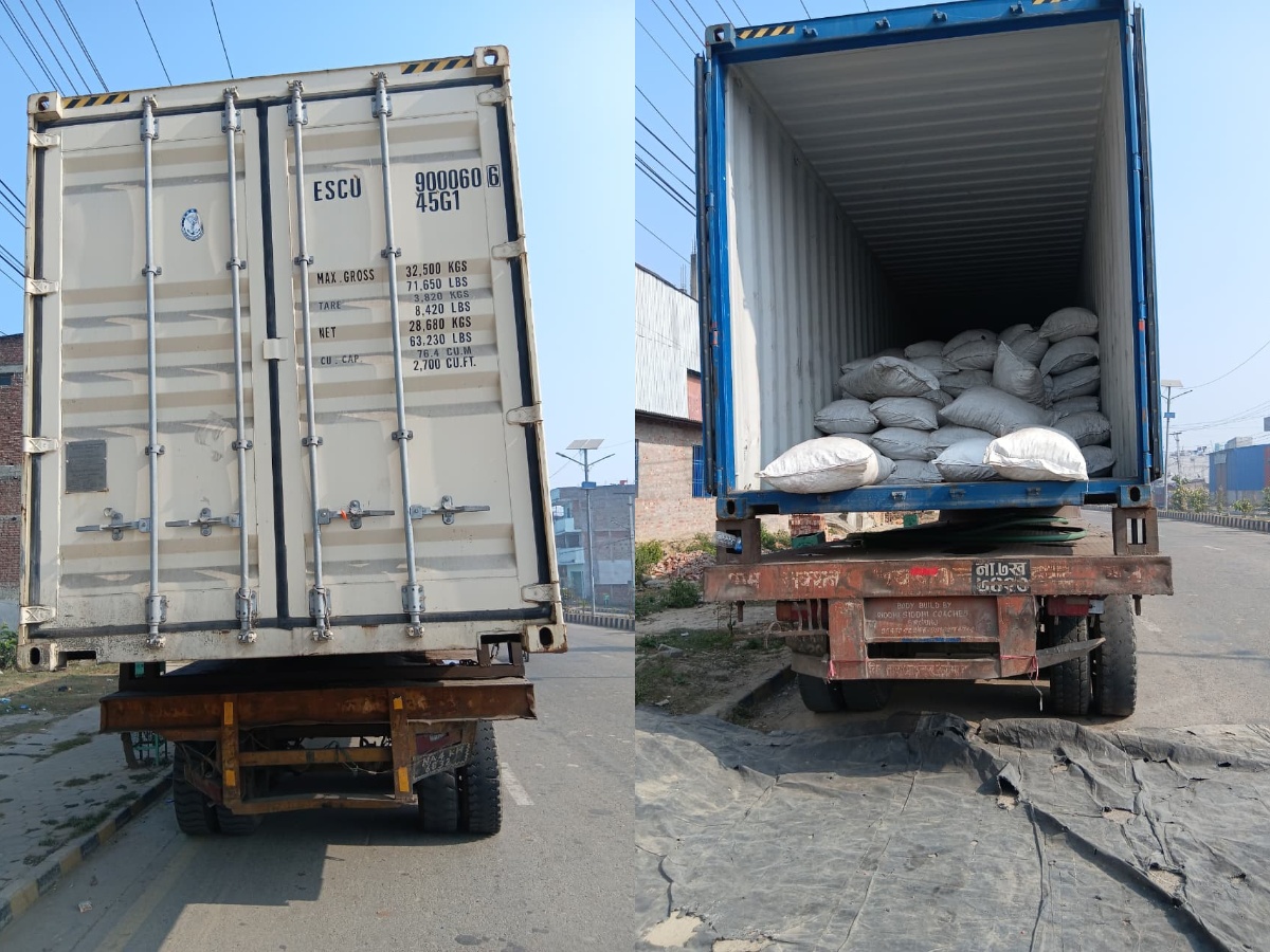 साढे चार करोडको सुपारी बरामद‚ दुईवटा टेलरसहित चालक पक्राउ