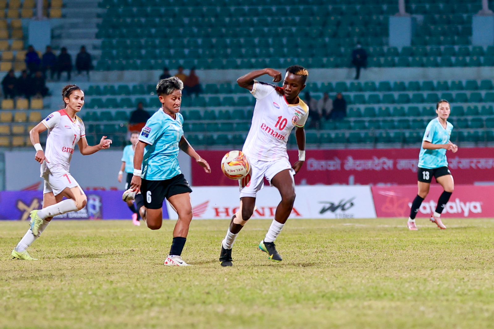 साफ महिला क्लब च्याम्पियनसिपः एपीएफलाई हराउँदै इस्ट बङ्गाल विजयी