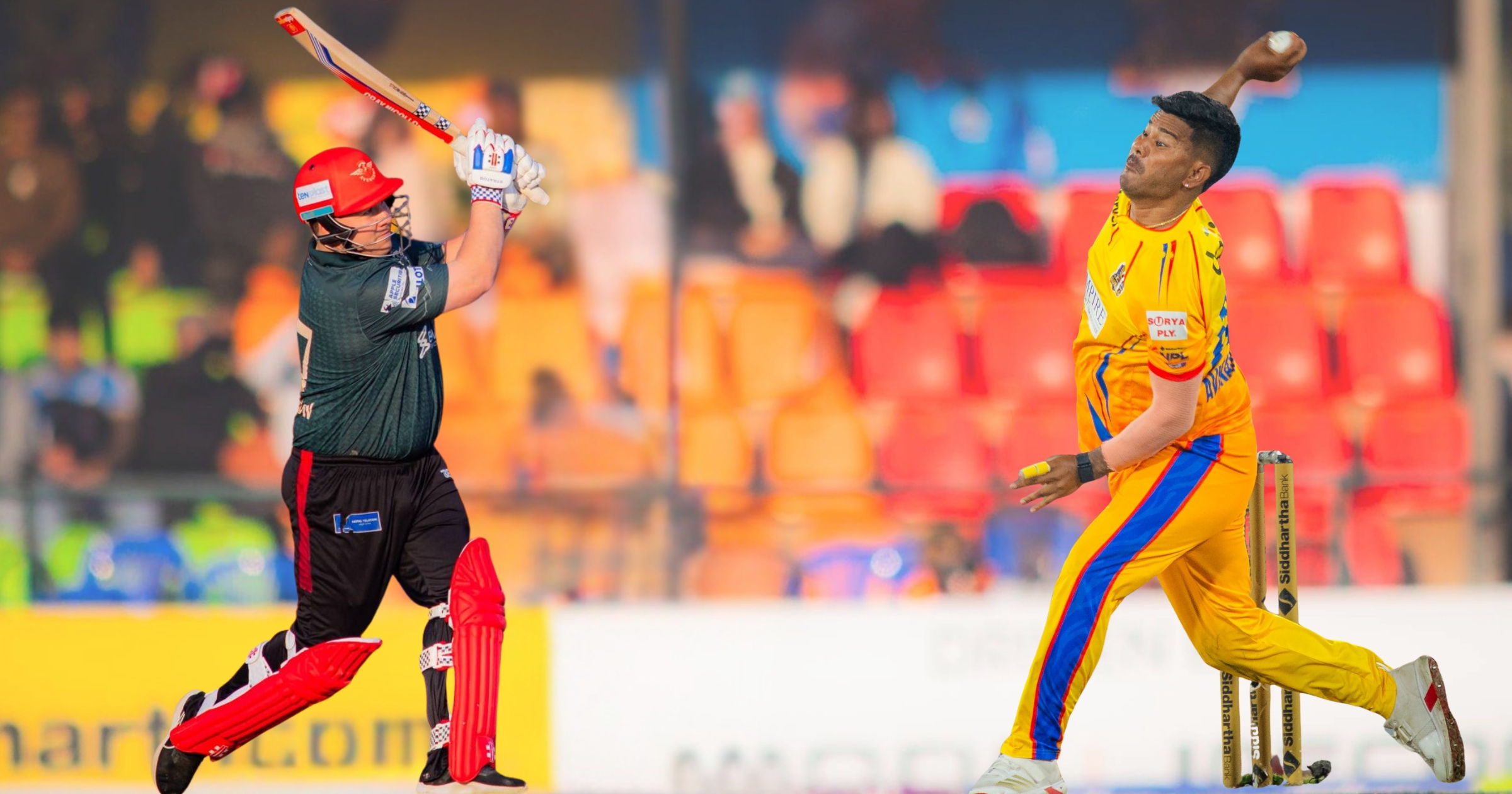 विदेशी ब्याटर र नेपाली बलरले धानेको एनपीएल