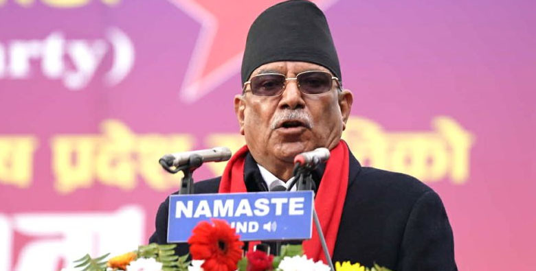 फागुन २१ मा चुनाव नभए देश दुर्घटनामा पर्छ : प्रचण्ड