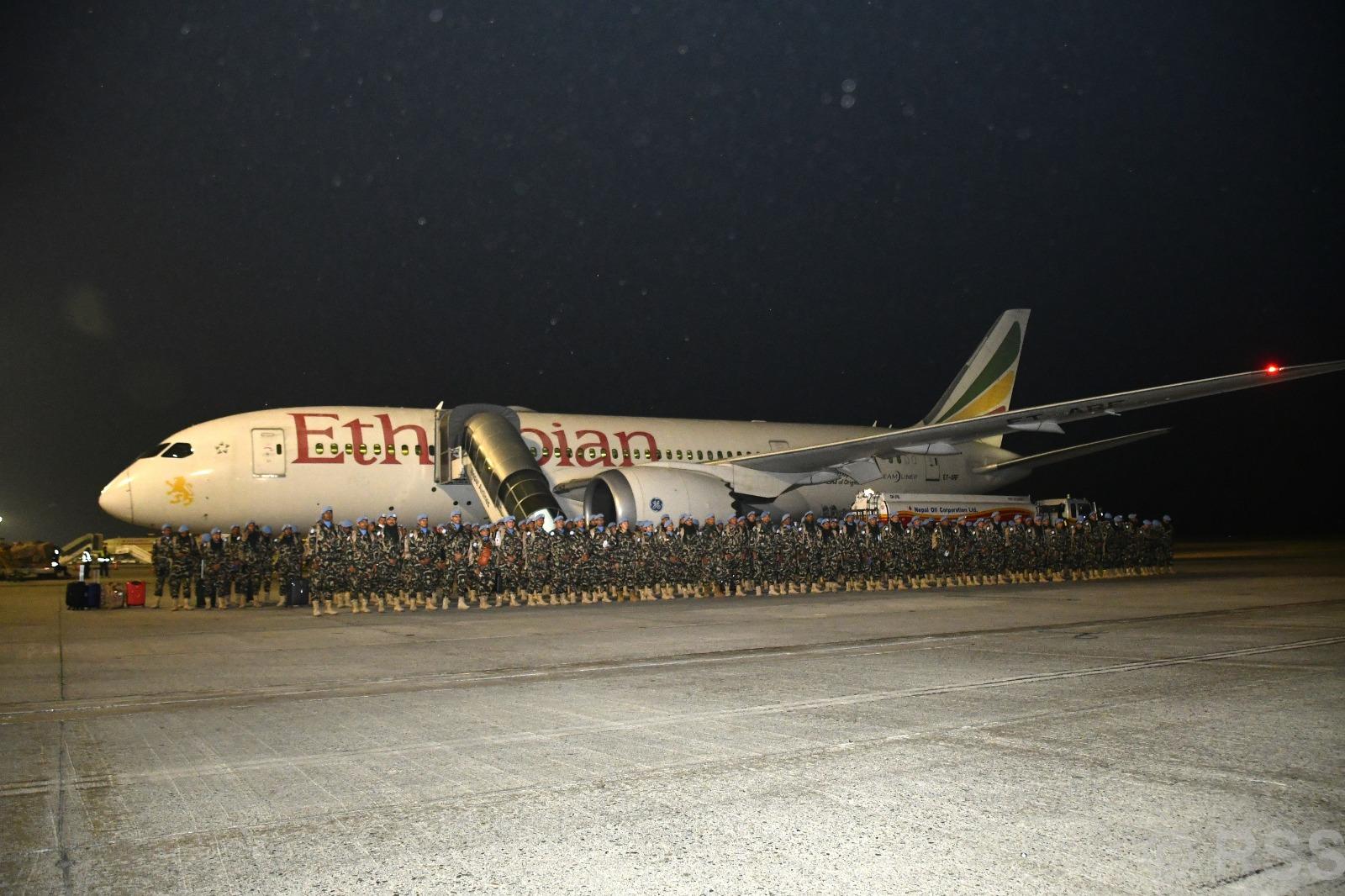 नेपाली शान्ति सैनिकको अदलीबदली