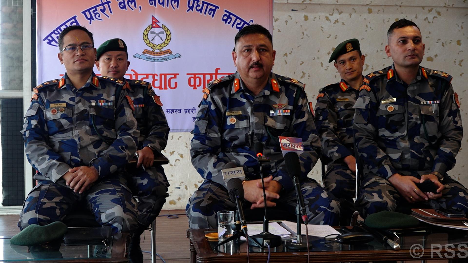 आसन्न निर्वाचनमा सशस्त्र प्रहरी दोस्रो घेरामा परिचालित हुने