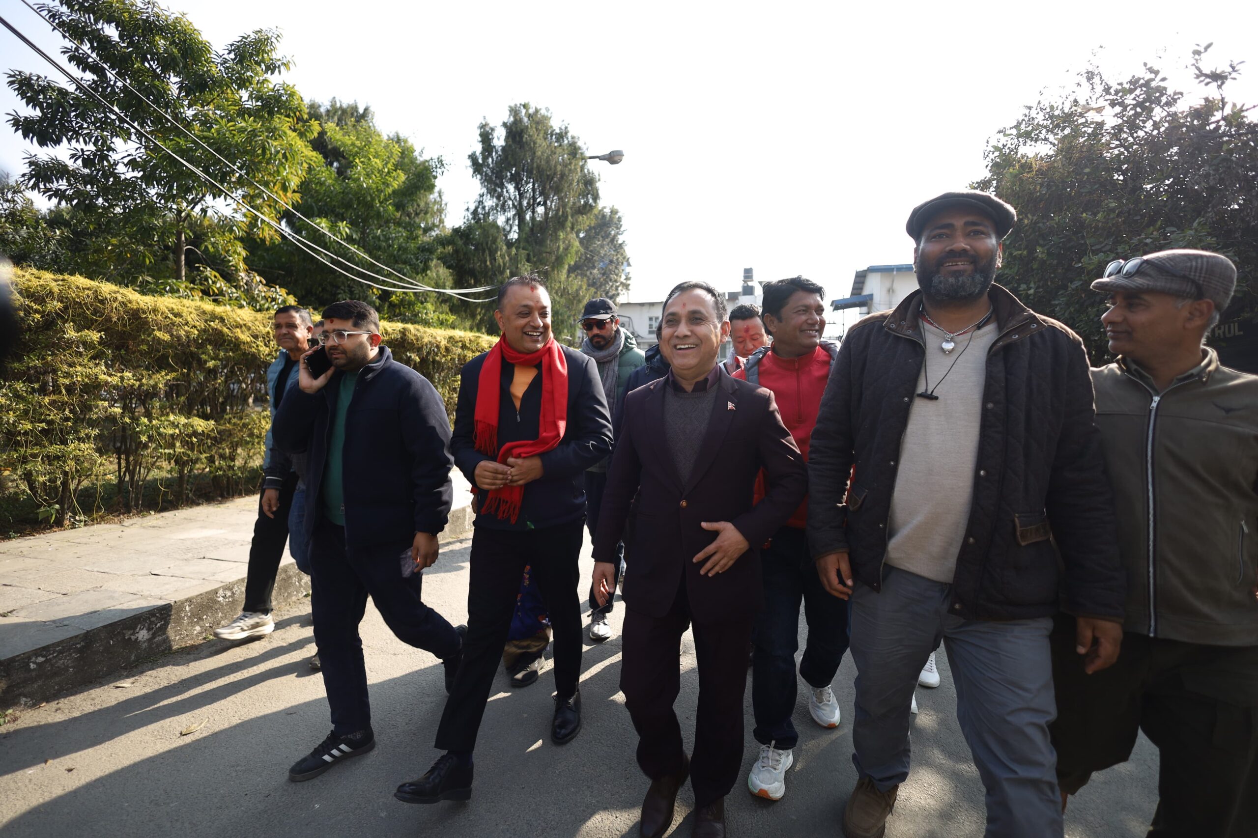 निर्वाचन आयोग पुग्यो गगनको टोली