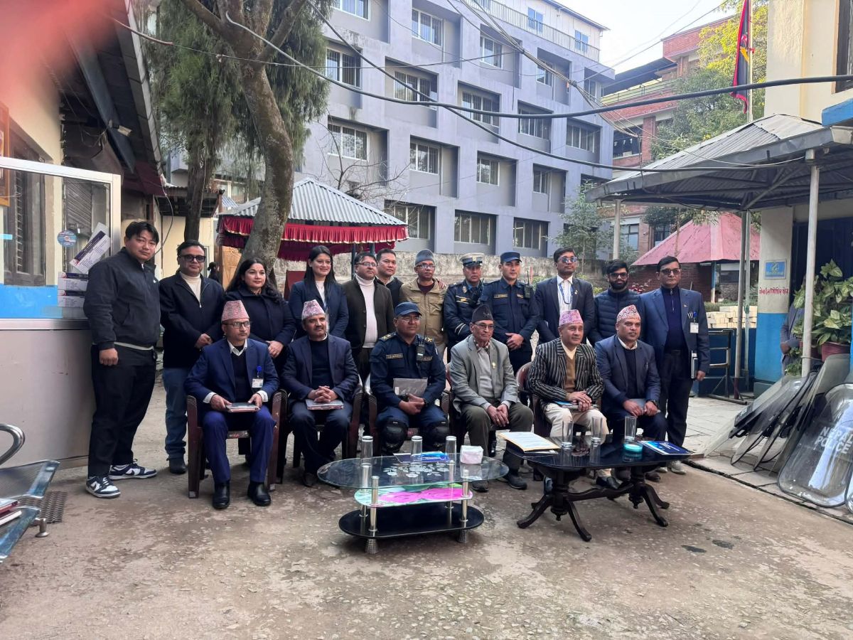 काठमाडौं–३० का विभिन्न स्थानमा ‘सिसिटिभी क्यामेरा’ जडान