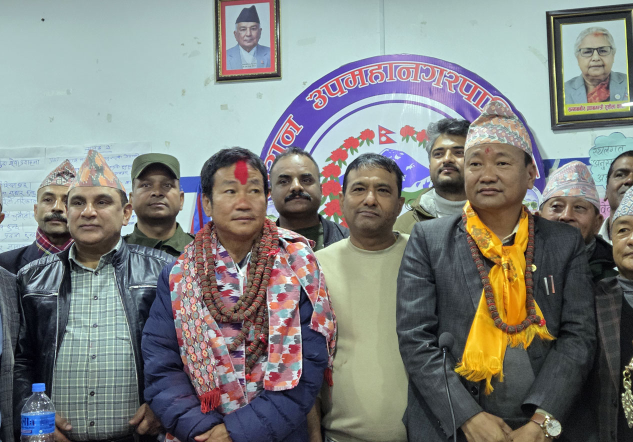 धरानका मेयर हर्क साम्पाङले दिए पदबाट राजीनामा