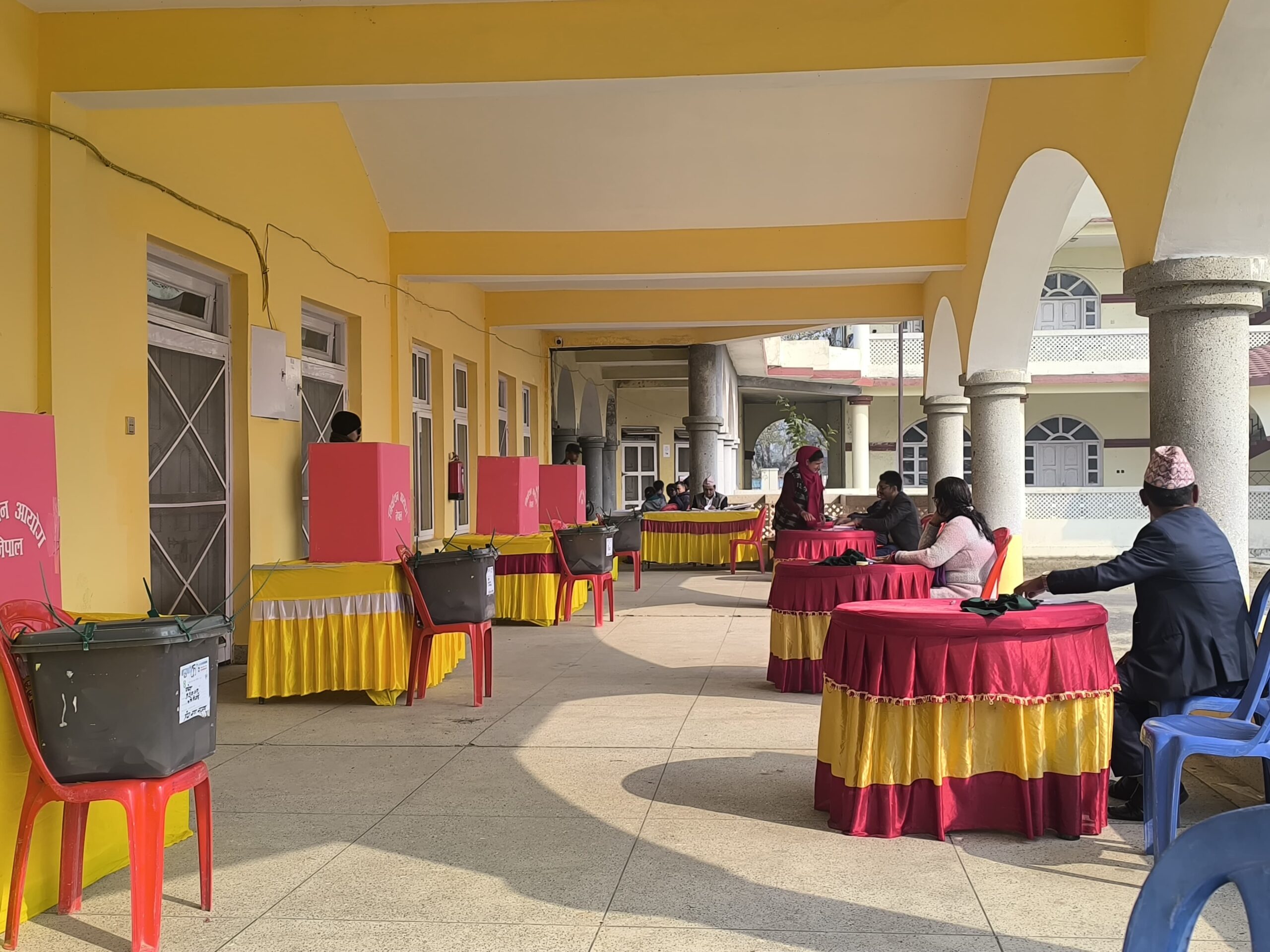 राष्ट्रिय सभा निर्वाचन : मधेसमा ३०० भन्दा बढीले गरे मतदान