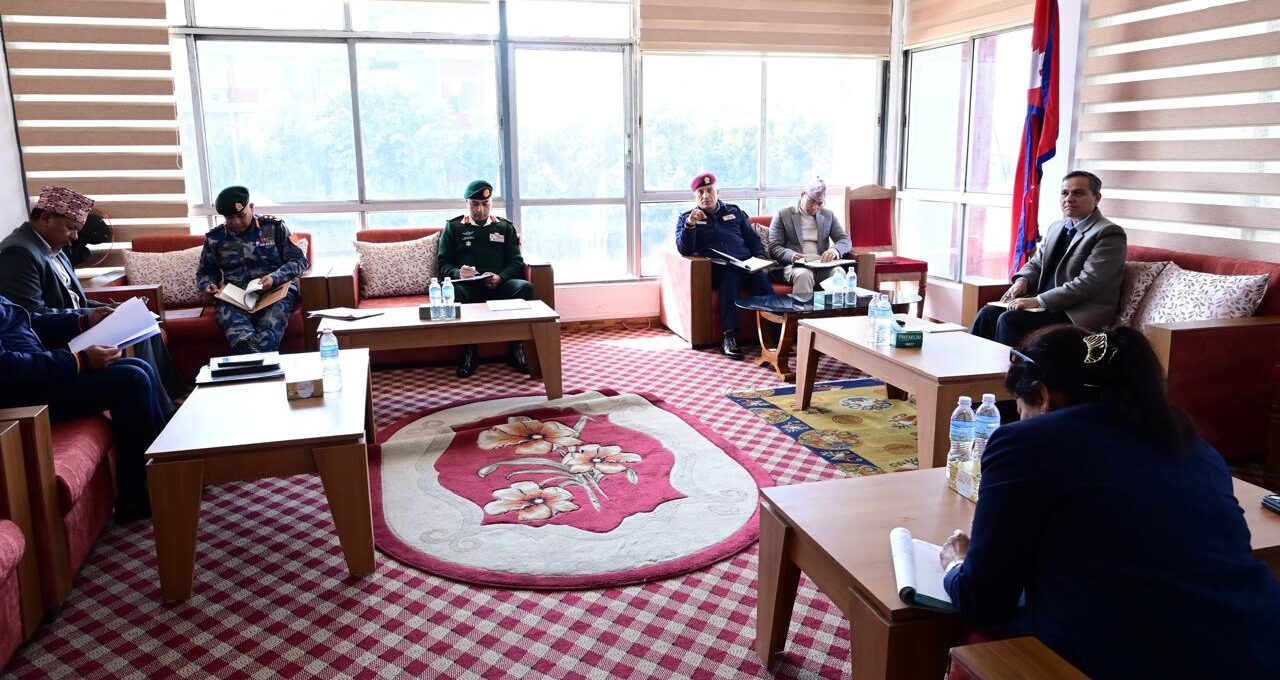 सुरक्षा व्यवस्था सुदृढ बनाउन सुरक्षा समितिको निर्देशन