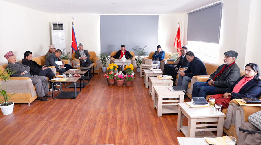 एमाले केन्द्रीय कमिटी बैठक आजदेखि