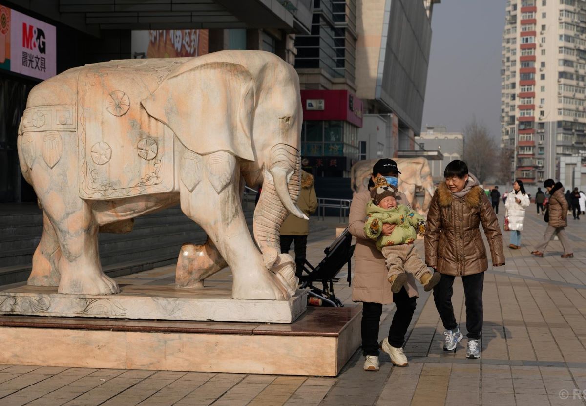 चीनको जनसङ्ख्या लगातार चौथो वर्ष घट्यो