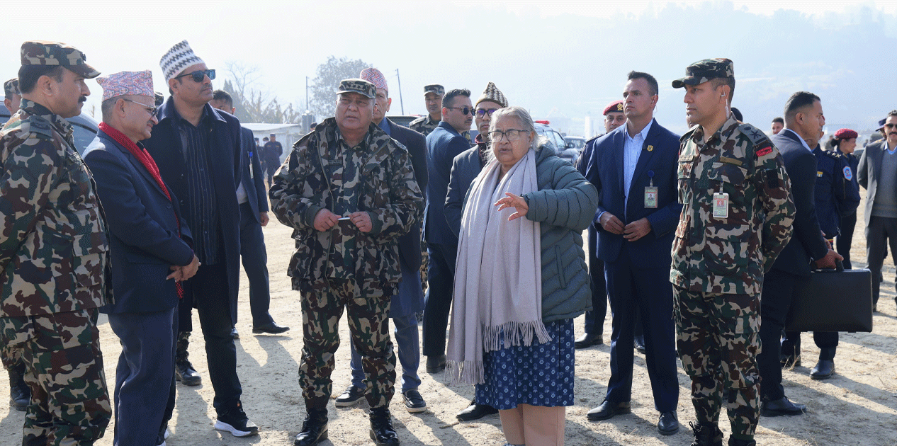 दूतमार्गमा प्रधानमन्त्रीको निरीक्षणः धाार्मिक विश्वास र सम्पदालाई असर नपार्न निर्देशन