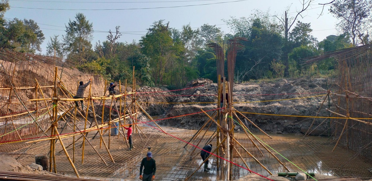 टोटी खोलामा पक्की पुल निर्माण थालियो