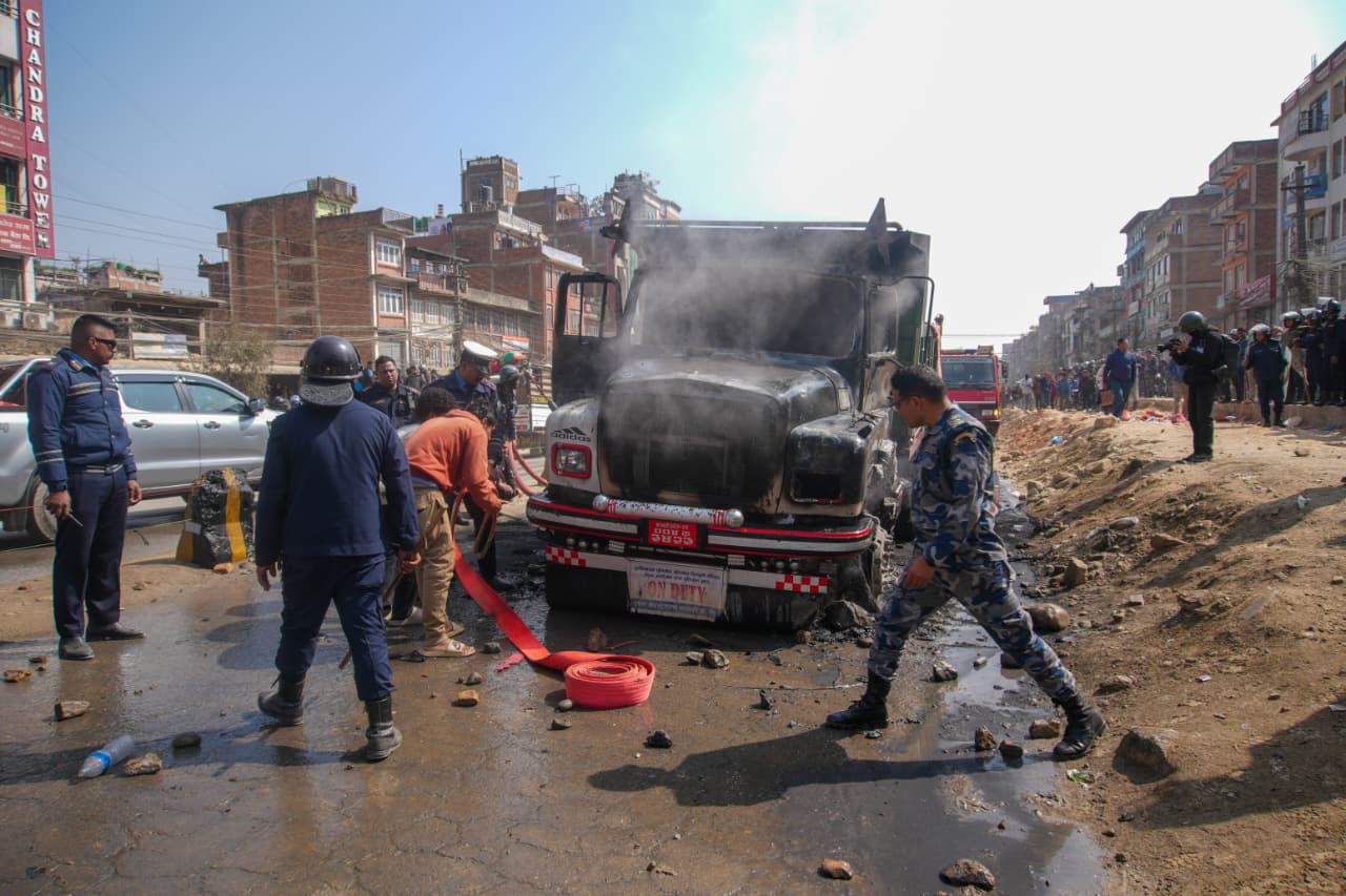 दुर्घटनापछि तनावग्रस्त बनेको बनेपा विस्तारै शान्त