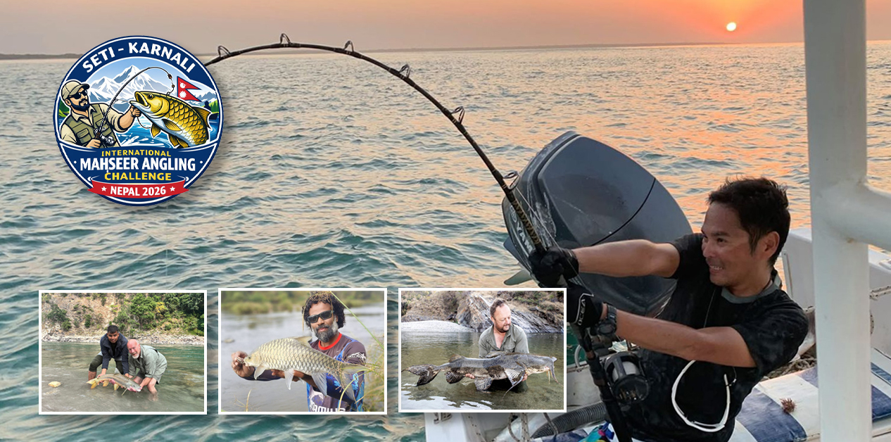 सेती नदीमा पहिलोपल्ट विदेशका चर्चित एङ्लरको जमघट