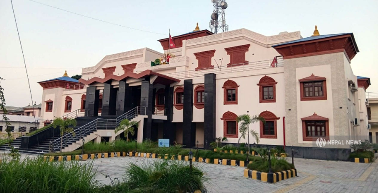 ‘भाडाको घर’ मा कोसी प्रदेशसभा, मासिक आठ लाख