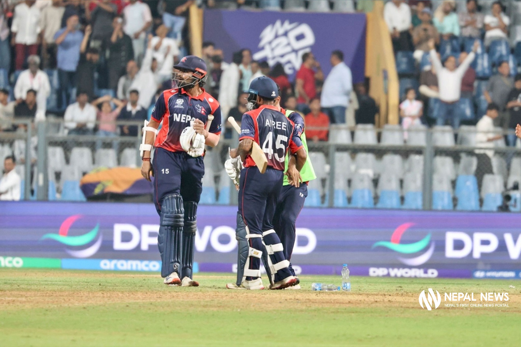 १२ वर्षपछि नेपालको जित‚ ऐरीको अर्धशतक [फोटो फिचर]