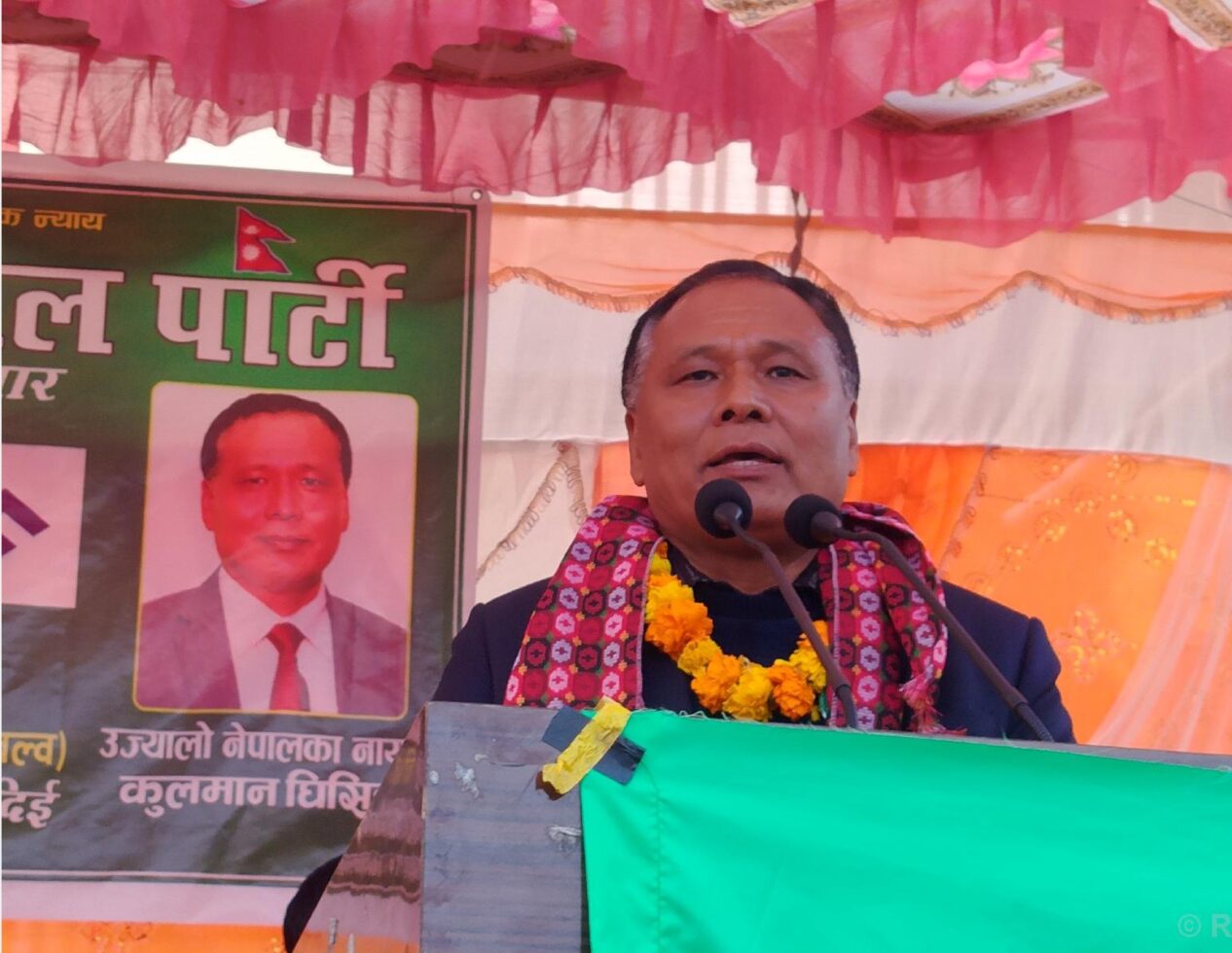 जनताको भविष्य उज्यालो पार्न आएका हौँ : अध्यक्ष घिसिङ