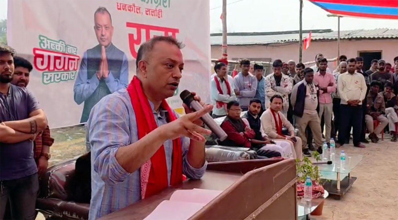 गगन थापा भन्छन्- सरकार चलाउने ‘प्रोजेक्ट गभर्मेन्ट’ तयार छ