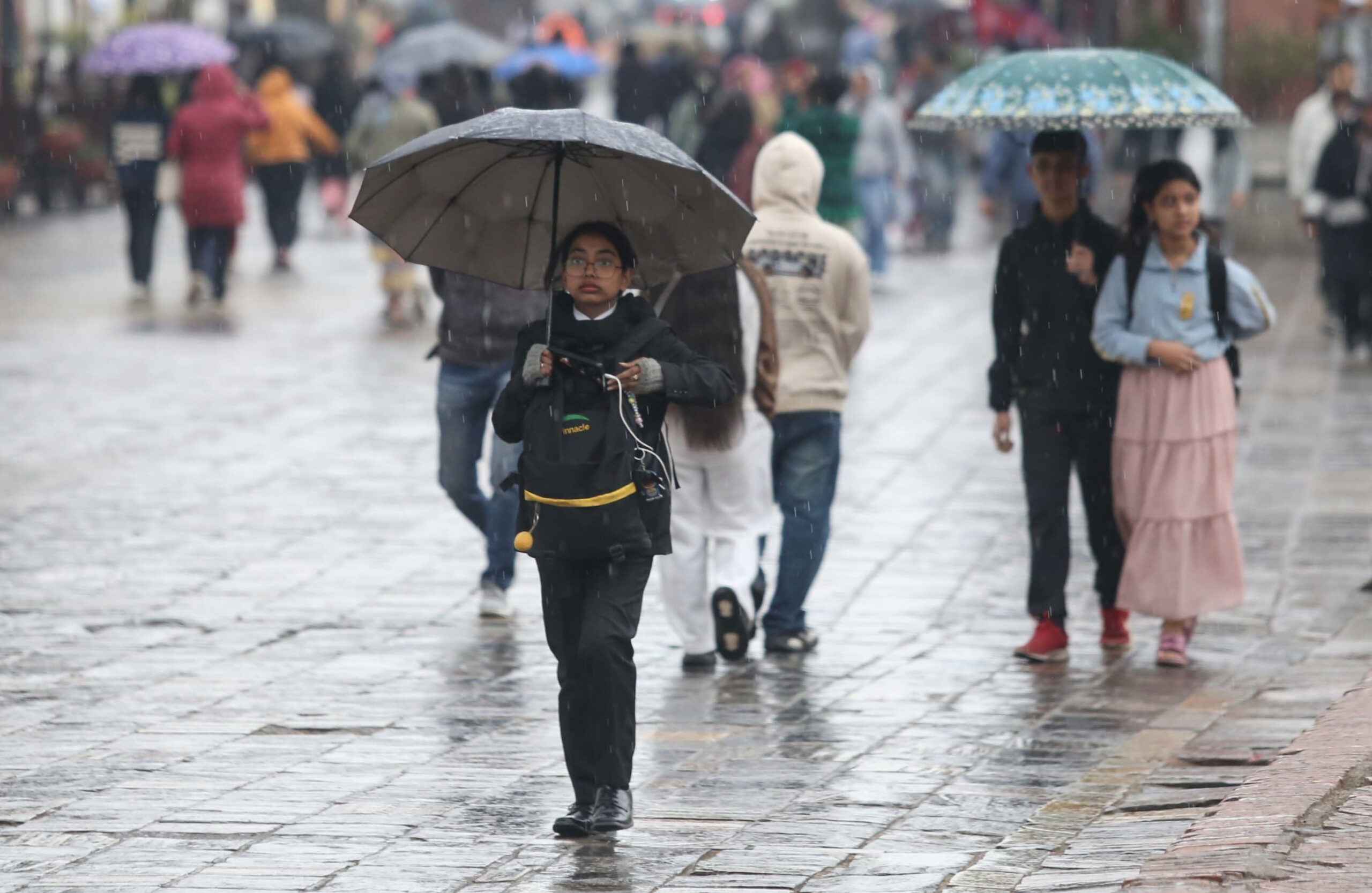 उपत्यकामा हल्का वर्षा [फोटो फिचर]