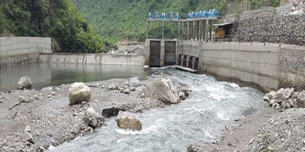 मापदण्डअनुसार विद्युत् आयोजनाले पानी नछाड्दा सुक्यो मोदीखोला